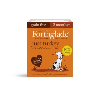 FORTHGLADE Just Grain Free Turkey (90% Meat) 395g FORTHGLADE Just Grain Free Turkey (90% Meat) 395g