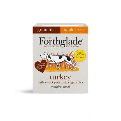 FORTHGLADE Complete Grain Free Adult Turkey & Veg 395g FORTHGLADE Complete Grain Free Adult Turkey & Veg 395g