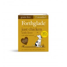 FORTHGLADE Just Grain Free Chicken With Liver   395g FORTHGLADE Just Grain Free Chicken With Liver   395g