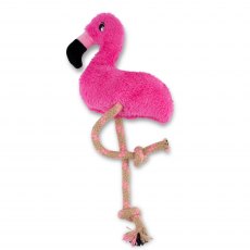 BECO Dual Material Flamingo Soft Toy - Large BECO Dual Material Flamingo Soft Toy - Large