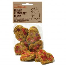 NATURALS Henny's Strawberry Hearts   120g