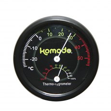 KOMODO Combined Thermometer & Hygrometer Analog