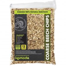 KOMODO Beech Chips Coarse 12L