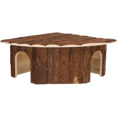 TRIXIE Natural Living Jesper corner house, 52 × 18 × 37/37 cm