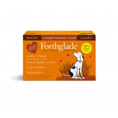 FORTHGLADE Just Grain Free Poultry Mix   12 Pack