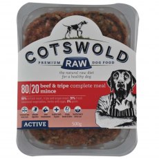 COTSWOLD Beef and Tripe Mince - 80/20 Active