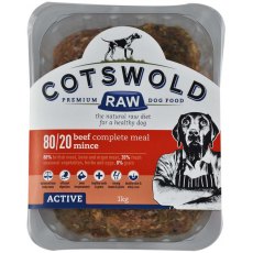 COTSWOLD Beef and Tripe Mince - 80/20 Active - 500g COTSWOLD Beef and Tripe Mince - 80/20 Active - 500g