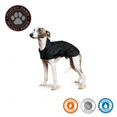 ANCOL Greyhound Dog Coat Black 70cm