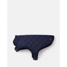 Joules - Navy Quilted Coat Sml
