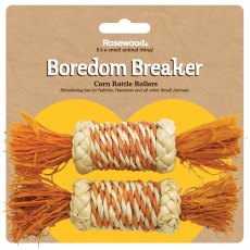 BOREDOM BREAKER Two Corn Rattle Rollers BOREDOM BREAKER Two Corn Rattle Rollers