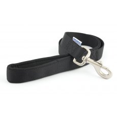 ANCOL Viva Padded Lead Black 1mx25mm