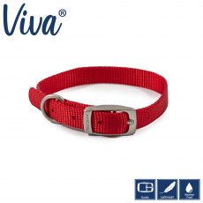 ANCOL Viva Collar Red 26-31cm Size 2