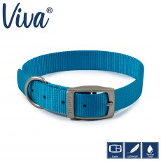ANCOL Viva Collar Blue 39-48cm Size 5