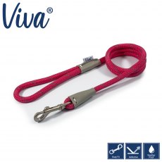 ANCOL Viva Rope Lead Reflective Pink 1.07mx10mm