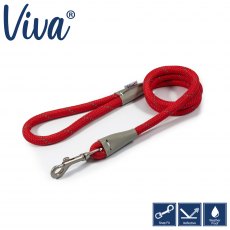 ANCOL Viva Rope Lead Reflective Red 1.07mx12mm