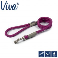 ANCOL Viva Rope Lead Reflective Purple 1.07mx12mm