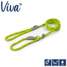 ANCOL Viva Rope Slip Reflective Lime 1.5mx8mm