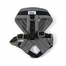 ANCOL Viva Padded Harness Black M 41-53cm