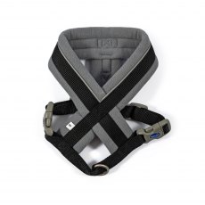 ANCOL Viva Padded Harness Black S 36-42cm