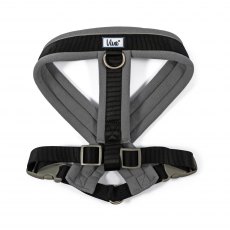 ANCOL Viva Padded Harness Black XL 70-98cm