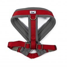 ANCOL Viva Padded Harness Red L 52-71cm