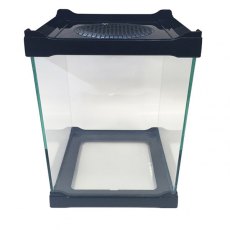 ISTA Black Multi-Function Pet Tank 16 x 16 x 21cm
