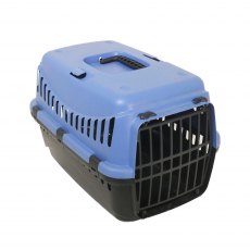 ECO LINE Plastic Carrier Small Slate Blue/Black ECO LINE Plastic Carrier Small Slate Blue/Black
