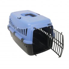 ECO LINE Plastic Carrier Small Slate Blue/Black ECO LINE Plastic Carrier Small Slate Blue/Black