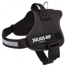 Julius-K9® Powerharness, S/Mini: 51–67 cm/28 mm, black