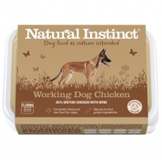 NATURAL INSTINCTS WORKING DOG Chicken   500g twin NATURAL INSTINCTS WORKING DOG Chicken   500g twin