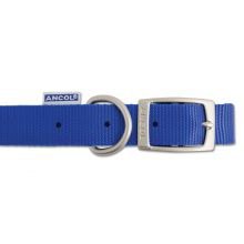 ANCOL Nylon Dog Collar Blue 39-48cm