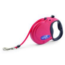 ANCOL Viva Retractable 5m Lead Red S