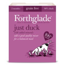 FORTHGLADE Just Grain Free Duck (90% Meat)   395g FORTHGLADE Just Grain Free Duck (90% Meat)   395g