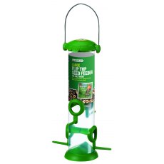 GARDMAN Flip Top Large Seed Feeder GARDMAN Flip Top Large Seed Feeder