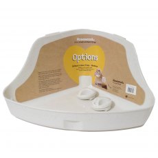 OPTIONS Med Corner Litter Tray