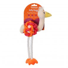 JOLLY DOGGY Tough Multi Texture Ostrich JOLLY DOGGY Tough Multi Texture Ostrich