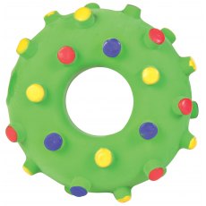 TRIXIE Junior Mini ring, soundless, latex, ø 8 cm TRIXIE Junior Mini ring, soundless, latex, ø 8 cm