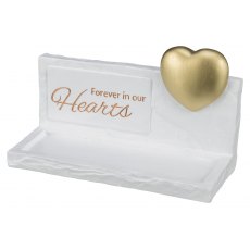 TRIXIE Memorial Stone Heart, 20 × 12 × 7 cm, white