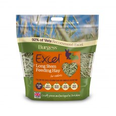 BURGESS Excel Long Stem Feeding Hay   1Kg BURGESS Excel Long Stem Feeding Hay   1Kg