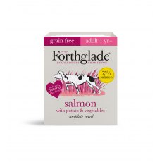 FORTHGLADE Complete Grain Free Adult Salmon & Veg   395g FORTHGLADE Complete Grain Free Adult Salmon & Veg   395g