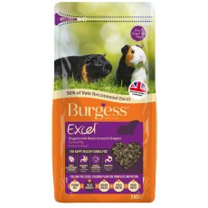 BURGESS Excel Guinea Pig Nuggets with Blackcurrant & Oregano   2Kg BURGESS Excel Guinea Pig Nuggets with Blackcurrant & Oregano   2Kg