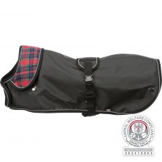 TRIXIE Hermy coat , S: 33 cm, black/red
