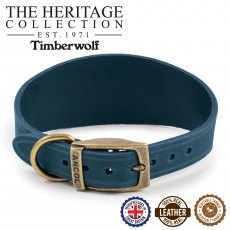 ANCOL Timberwolf Greyhound Collar Blue 34-43cm