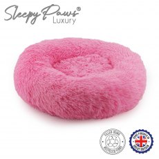 ANCOL Super Plush Donut Bed 50cm Pink