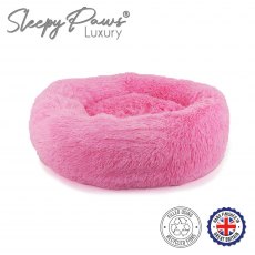 ANCOL Super Plush Donut Bed 70cm Pink