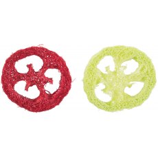 TRIXIE Set of discs, Loofah, ø 6cm 2 pieces TRIXIE Set of discs, Loofah, ø 6cm 2 pieces