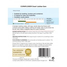 Cornflower Dwarf Jubilee Gem