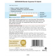 Geranium Border Supreme F2 Hybrid