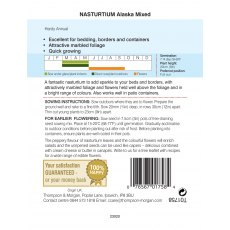 Nasturtium Alaska Mixed