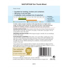 Nasturtium Tom Thumb Mixed